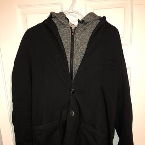 Stockhomme Dresscoat w Hoodie